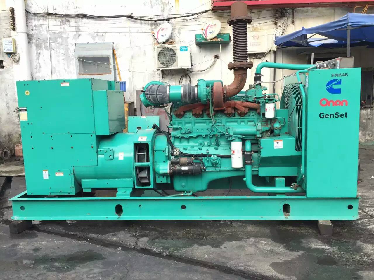 明光租赁发电机-柴油发电机不正常冒烟的原因